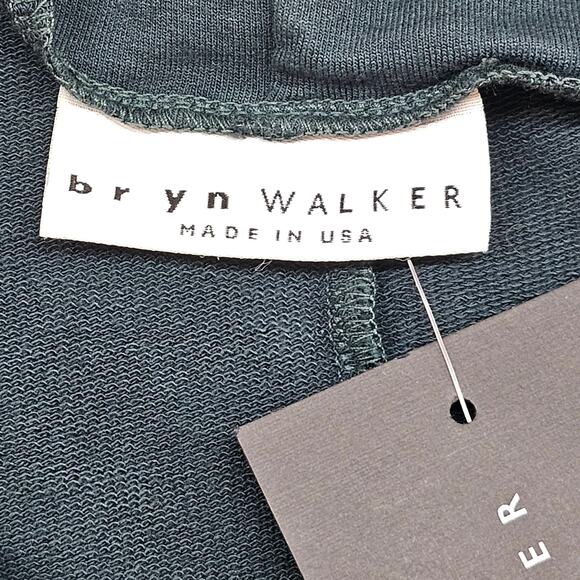 NWT Bryn Walker Tunic Top Womens XL Dimitri Green Oversized Lagenlook Dolman - Picture 6 of 13